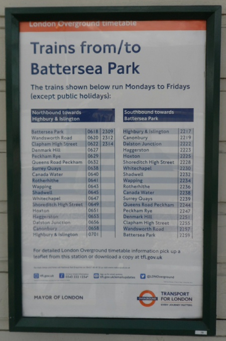 Battersea Park Overground Map A Look At Battersea Park Station - London Reconnections