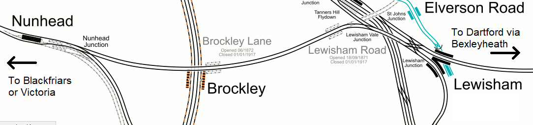 Christmas closure in Lewisham means changes to trains in South East London  and Kent